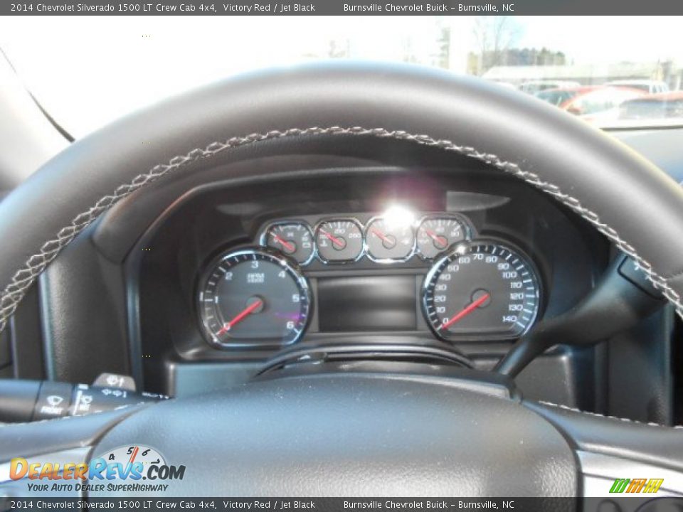 2014 Chevrolet Silverado 1500 LT Crew Cab 4x4 Victory Red / Jet Black Photo #16