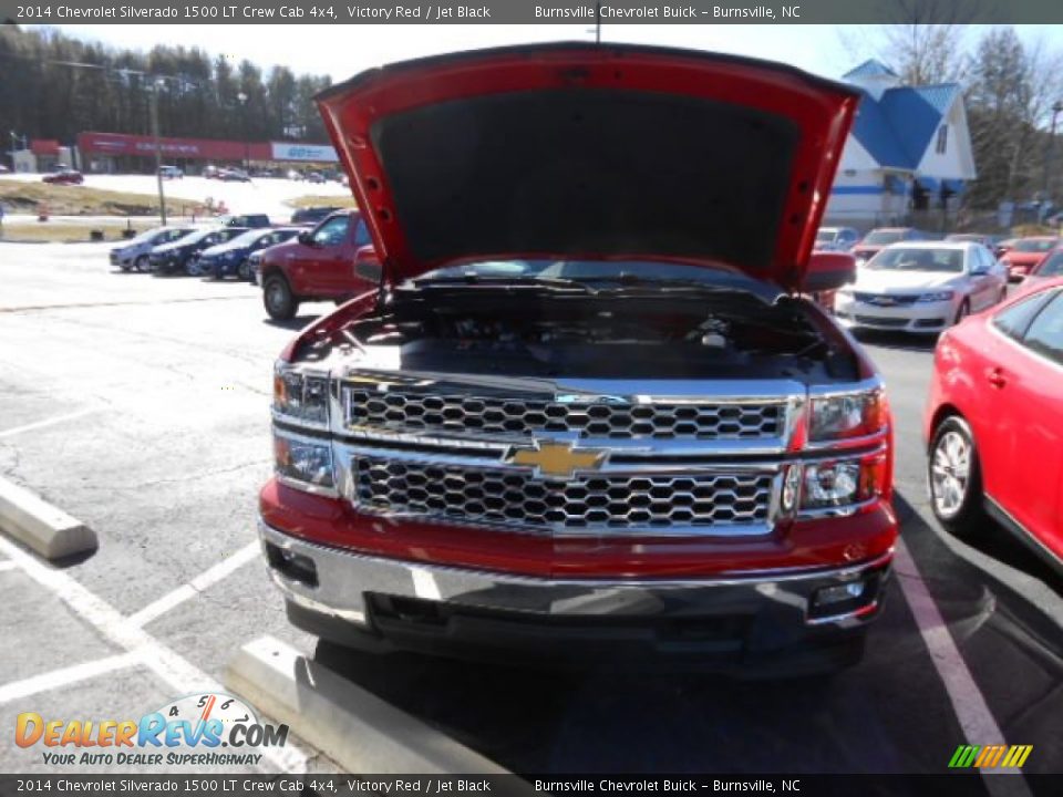 2014 Chevrolet Silverado 1500 LT Crew Cab 4x4 Victory Red / Jet Black Photo #19