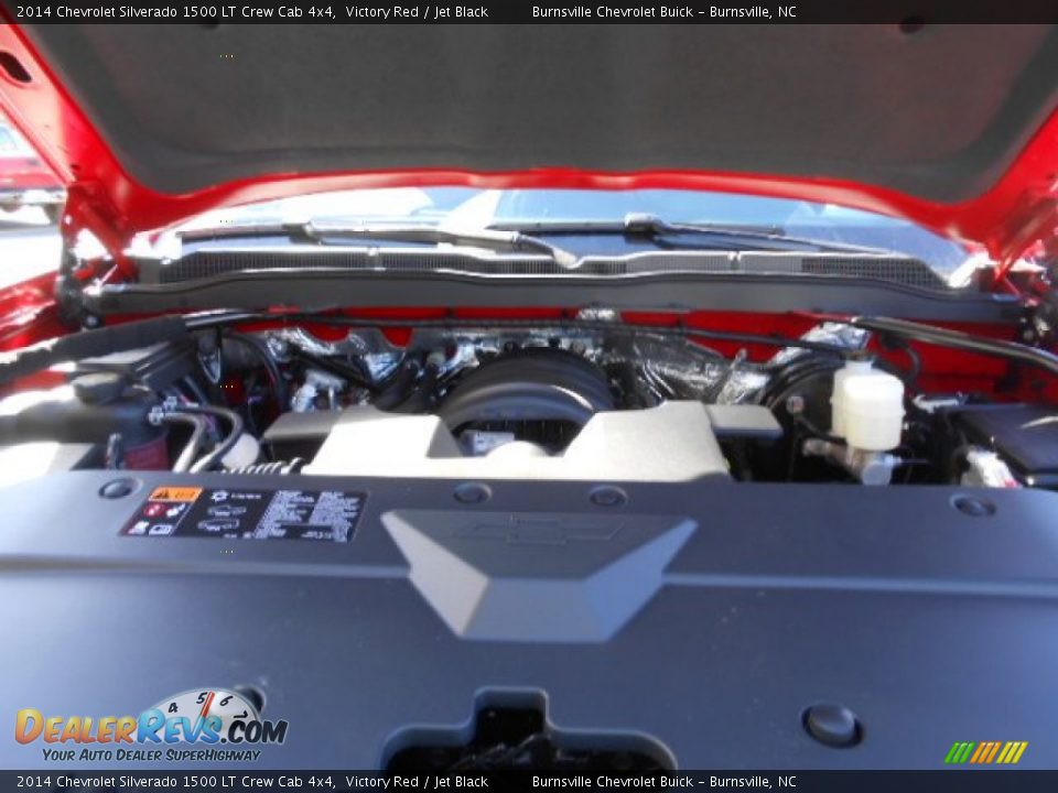 2014 Chevrolet Silverado 1500 LT Crew Cab 4x4 Victory Red / Jet Black Photo #20
