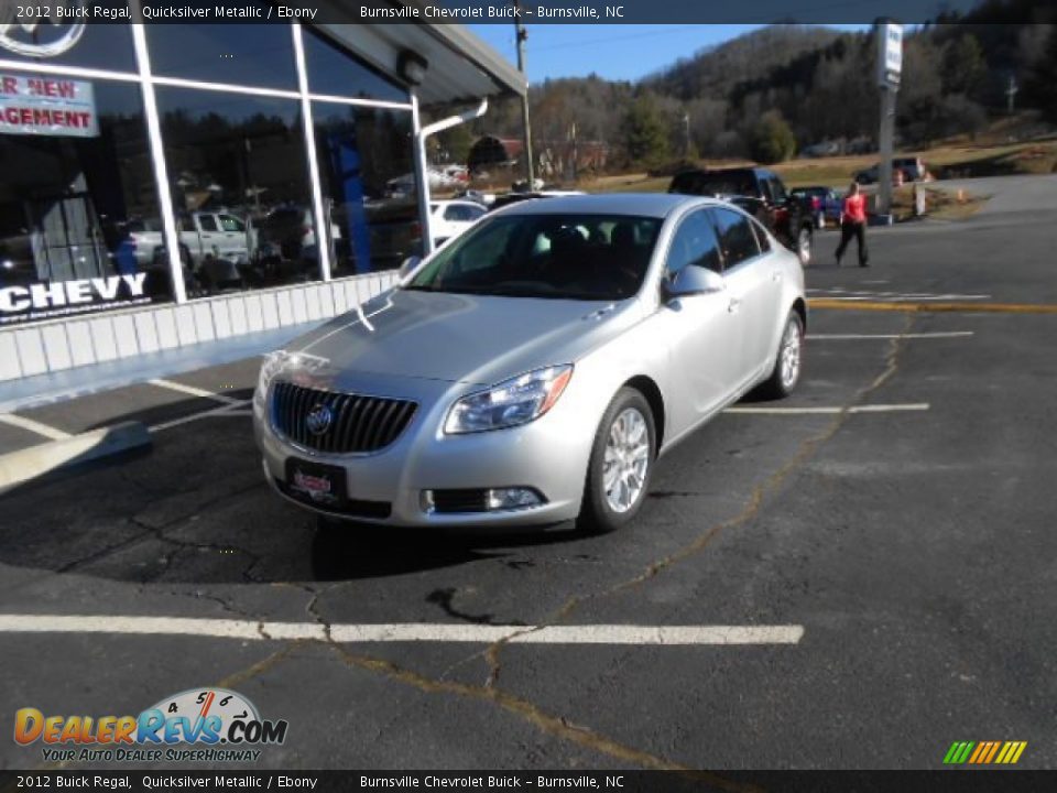 2012 Buick Regal Quicksilver Metallic / Ebony Photo #1
