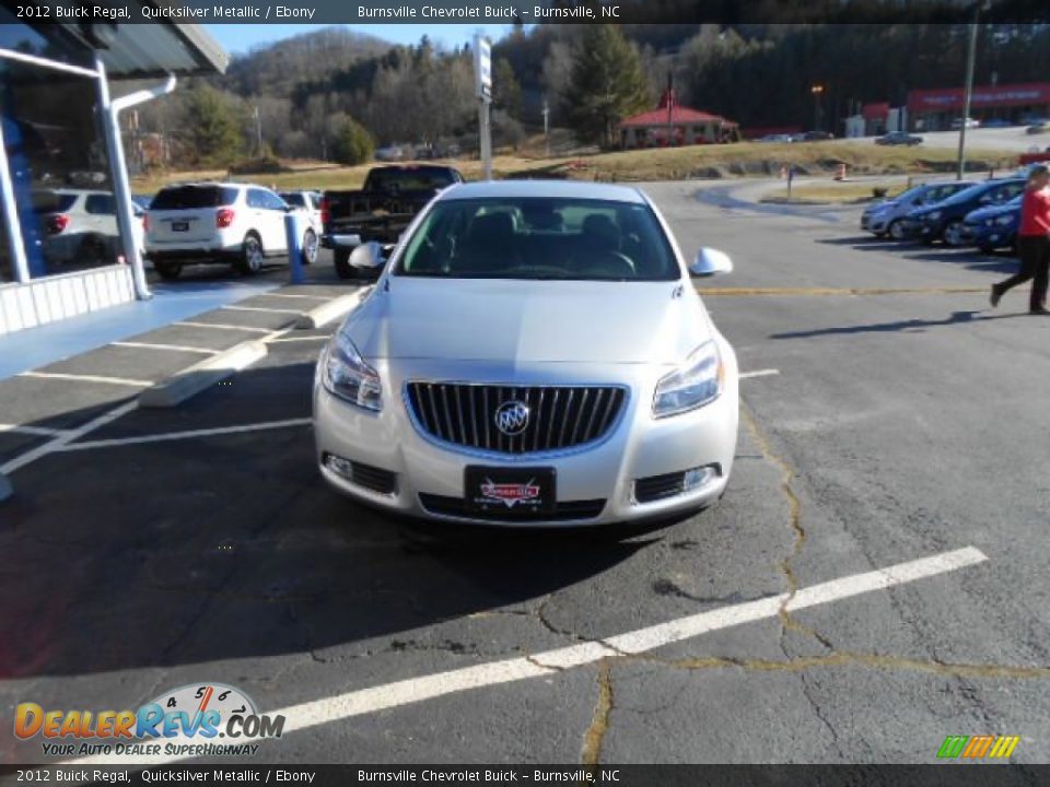 2012 Buick Regal Quicksilver Metallic / Ebony Photo #2