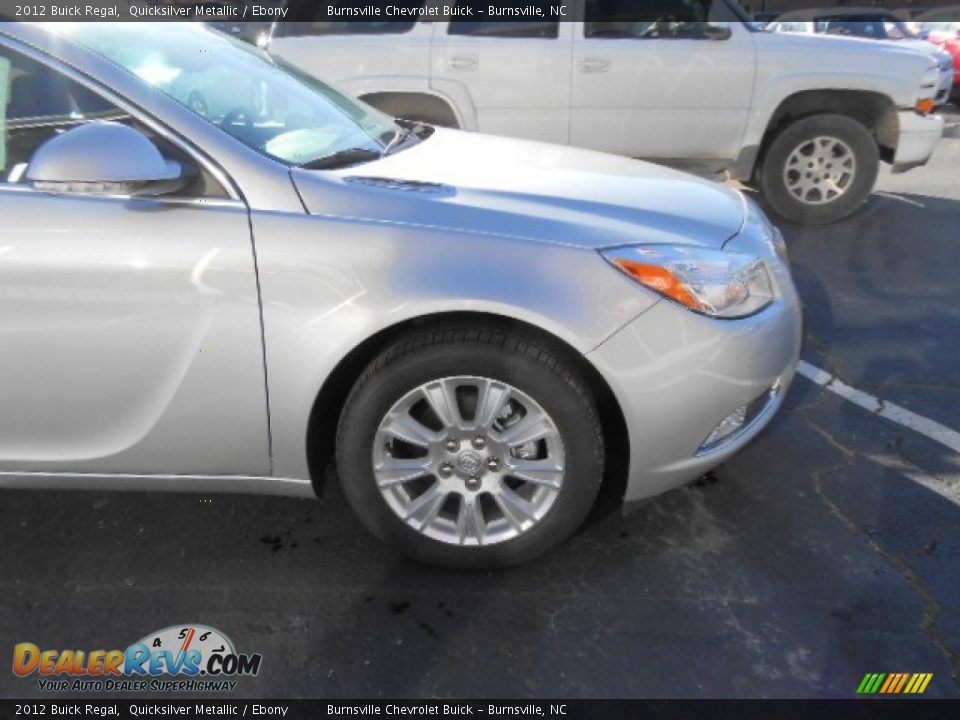 2012 Buick Regal Quicksilver Metallic / Ebony Photo #5
