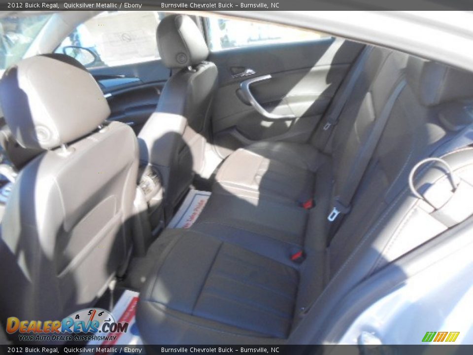 2012 Buick Regal Quicksilver Metallic / Ebony Photo #13