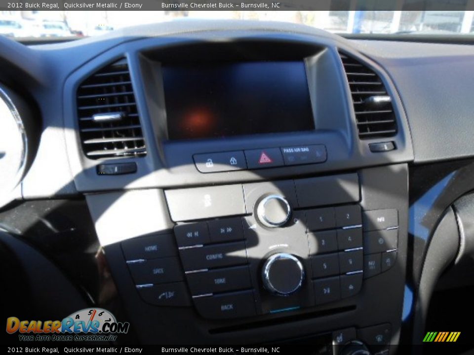 2012 Buick Regal Quicksilver Metallic / Ebony Photo #14