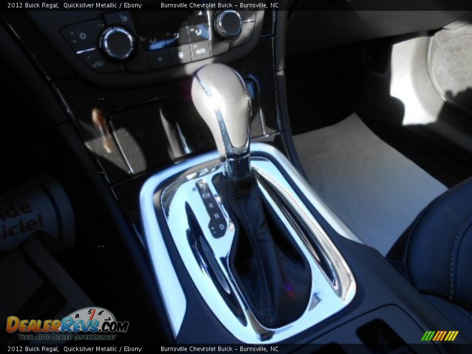 2012 Buick Regal Quicksilver Metallic / Ebony Photo #17