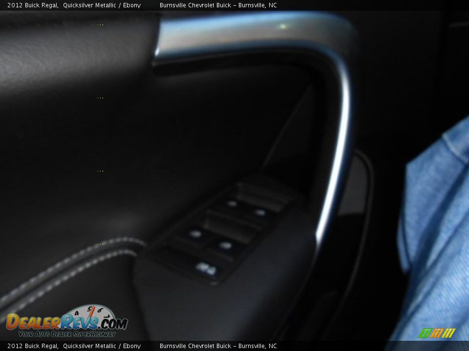 2012 Buick Regal Quicksilver Metallic / Ebony Photo #18