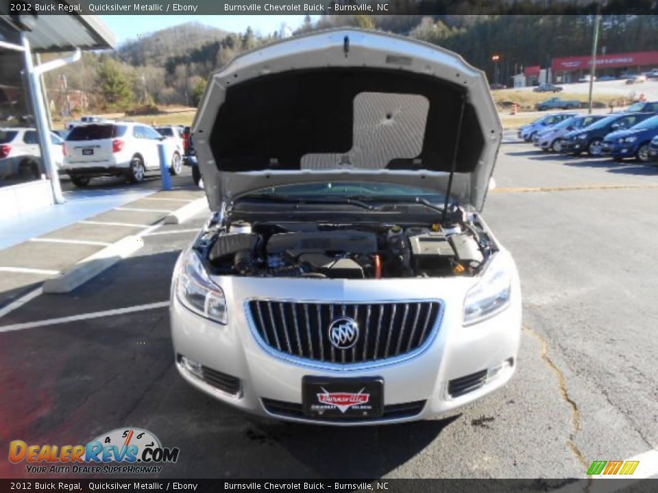 2012 Buick Regal Quicksilver Metallic / Ebony Photo #20
