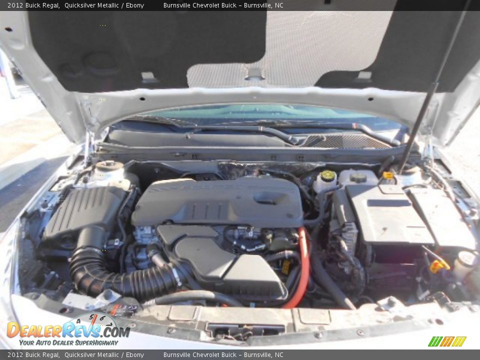 2012 Buick Regal Quicksilver Metallic / Ebony Photo #21