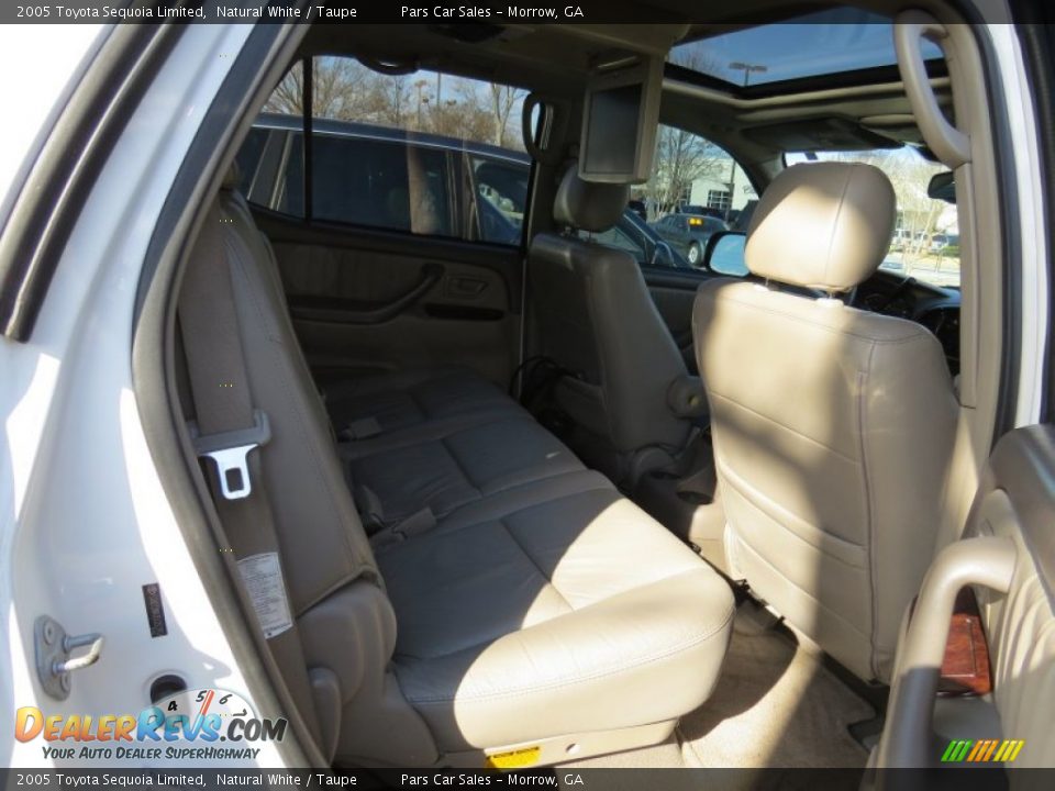 2005 Toyota Sequoia Limited Natural White / Taupe Photo #13