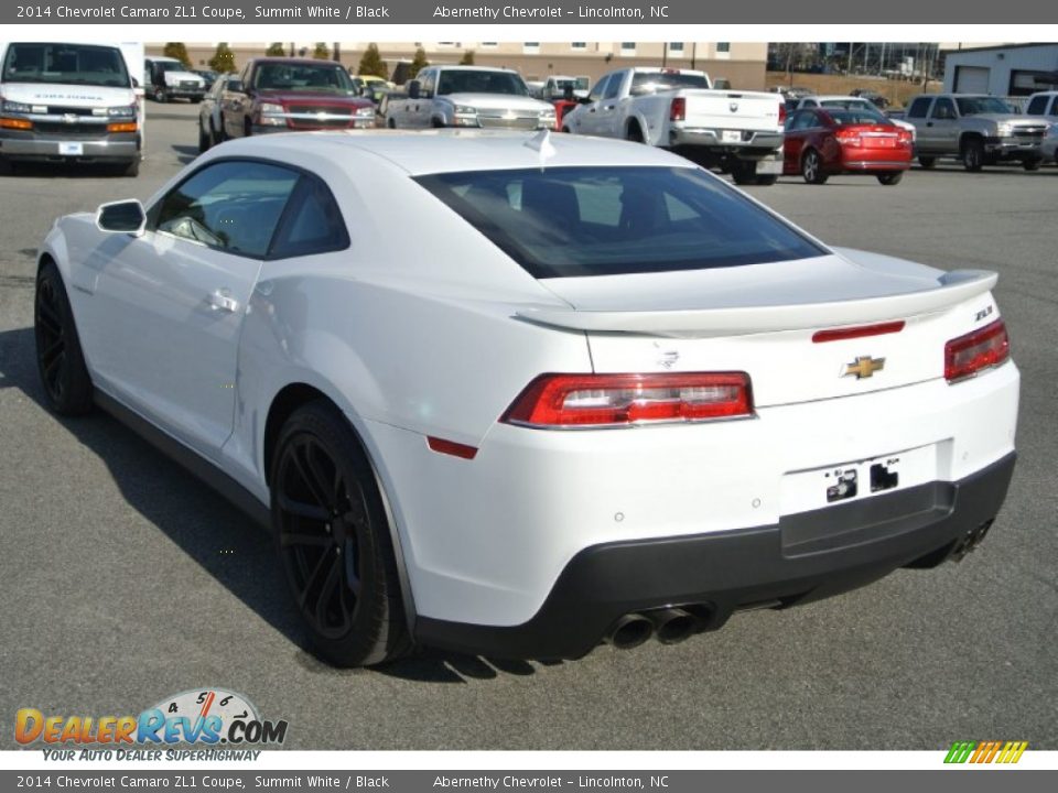2014 Chevrolet Camaro ZL1 Coupe Summit White / Black Photo #4