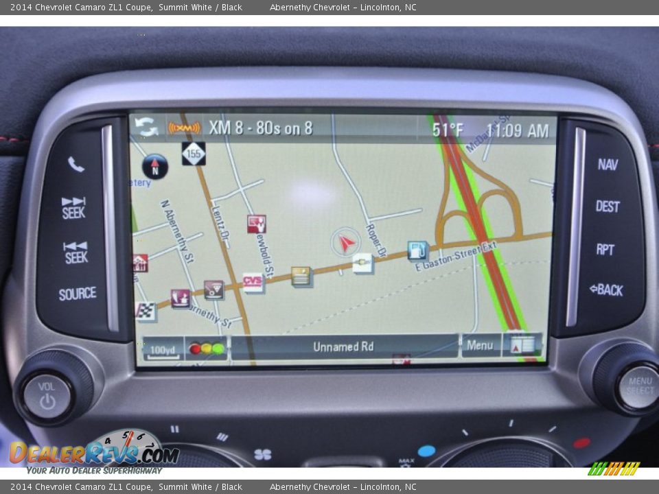 Navigation of 2014 Chevrolet Camaro ZL1 Coupe Photo #16