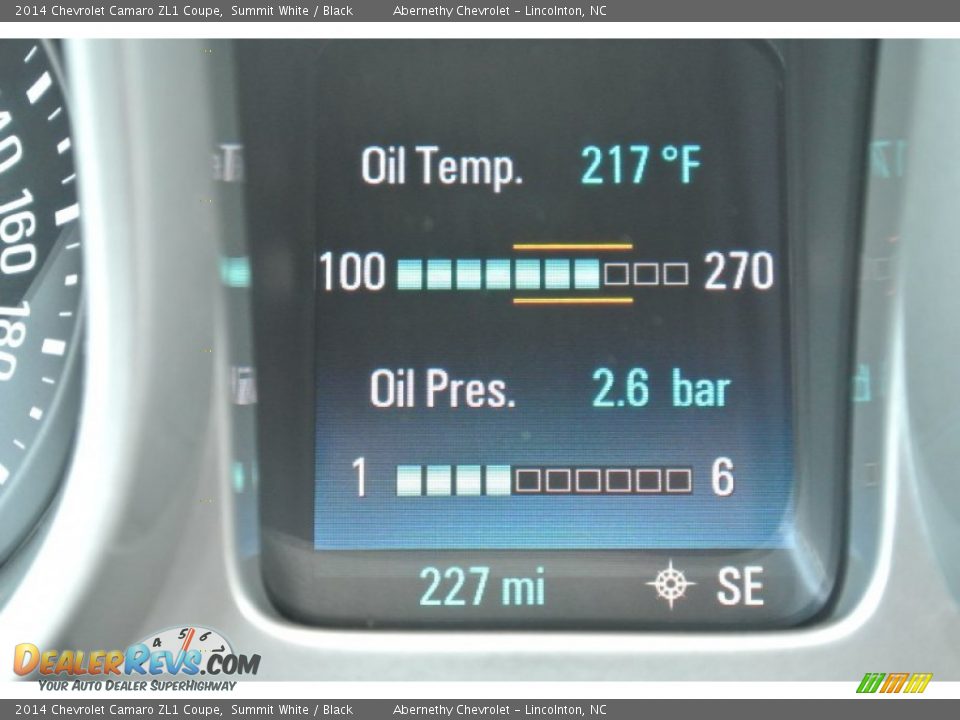 2014 Chevrolet Camaro ZL1 Coupe Summit White / Black Photo #20