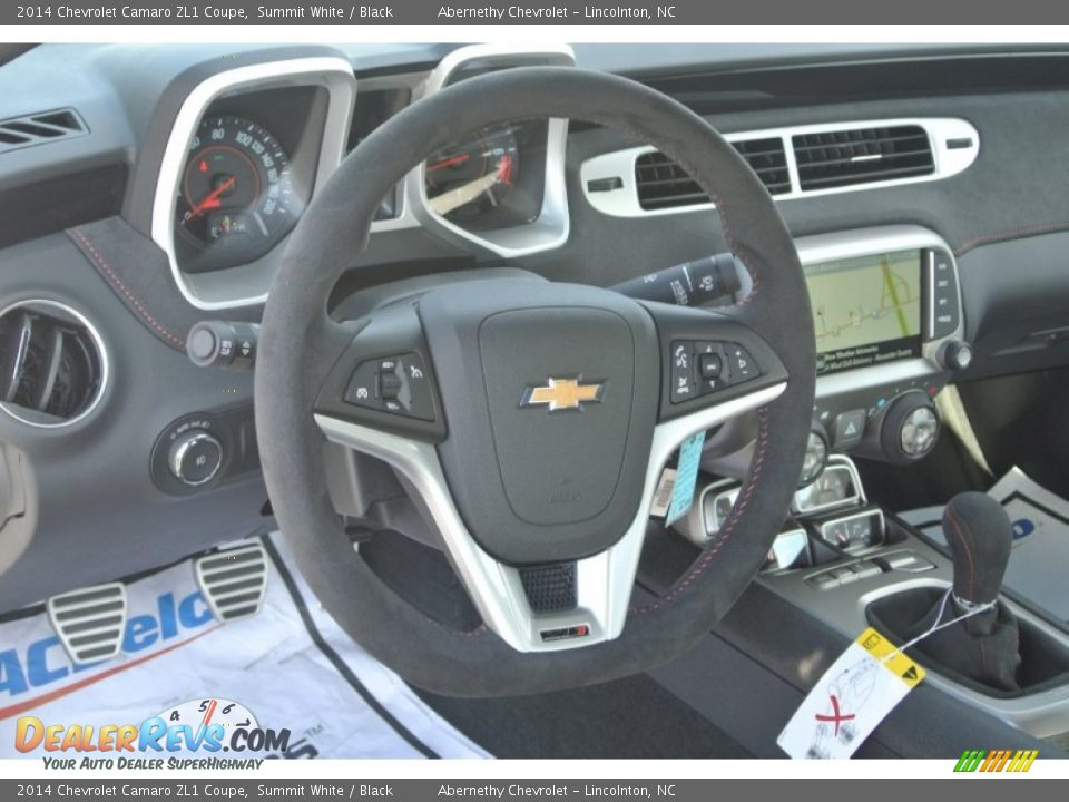 2014 Chevrolet Camaro ZL1 Coupe Summit White / Black Photo #31