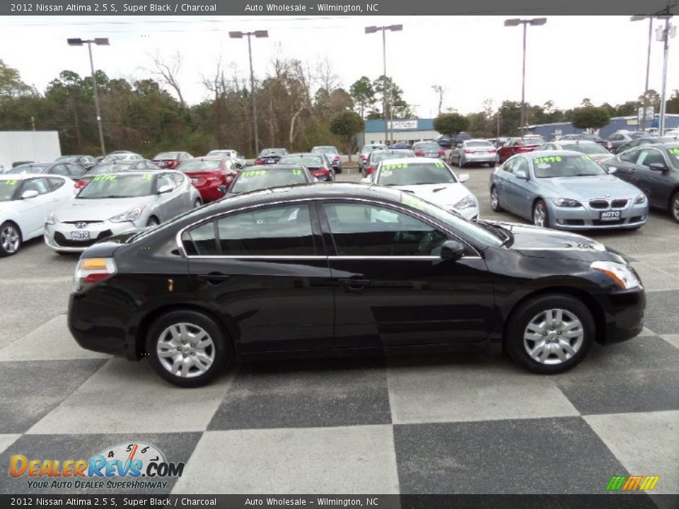 2012 Nissan Altima 2.5 S Super Black / Charcoal Photo #3