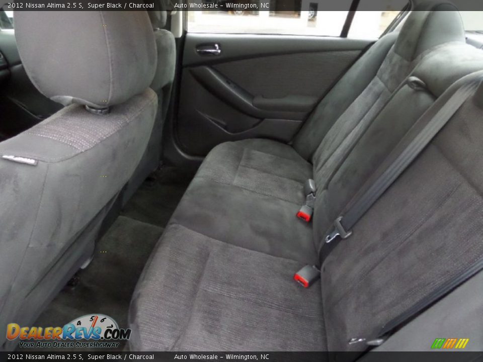 2012 Nissan Altima 2.5 S Super Black / Charcoal Photo #12