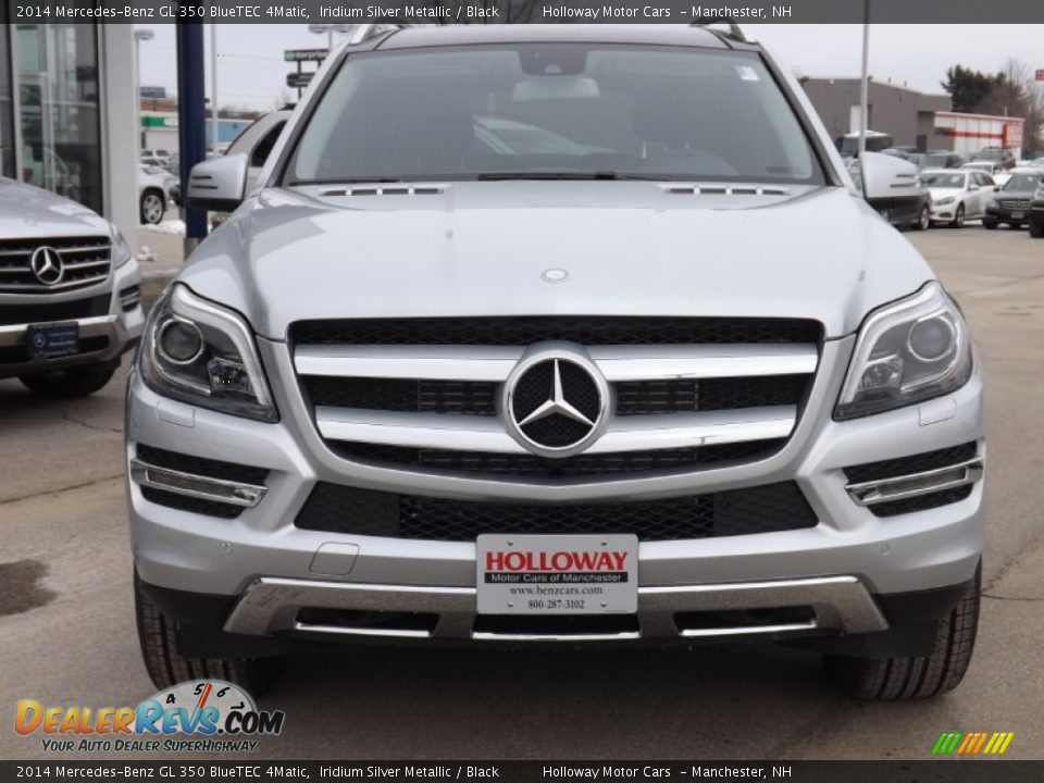 2014 Mercedes-Benz GL 350 BlueTEC 4Matic Iridium Silver Metallic / Black Photo #2