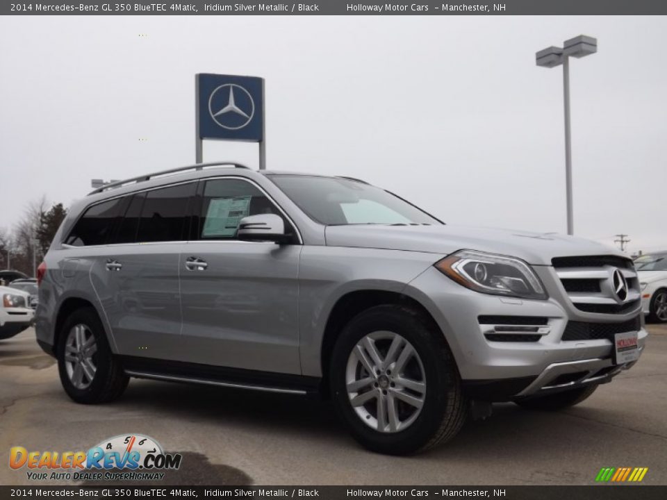 2014 Mercedes-Benz GL 350 BlueTEC 4Matic Iridium Silver Metallic / Black Photo #3