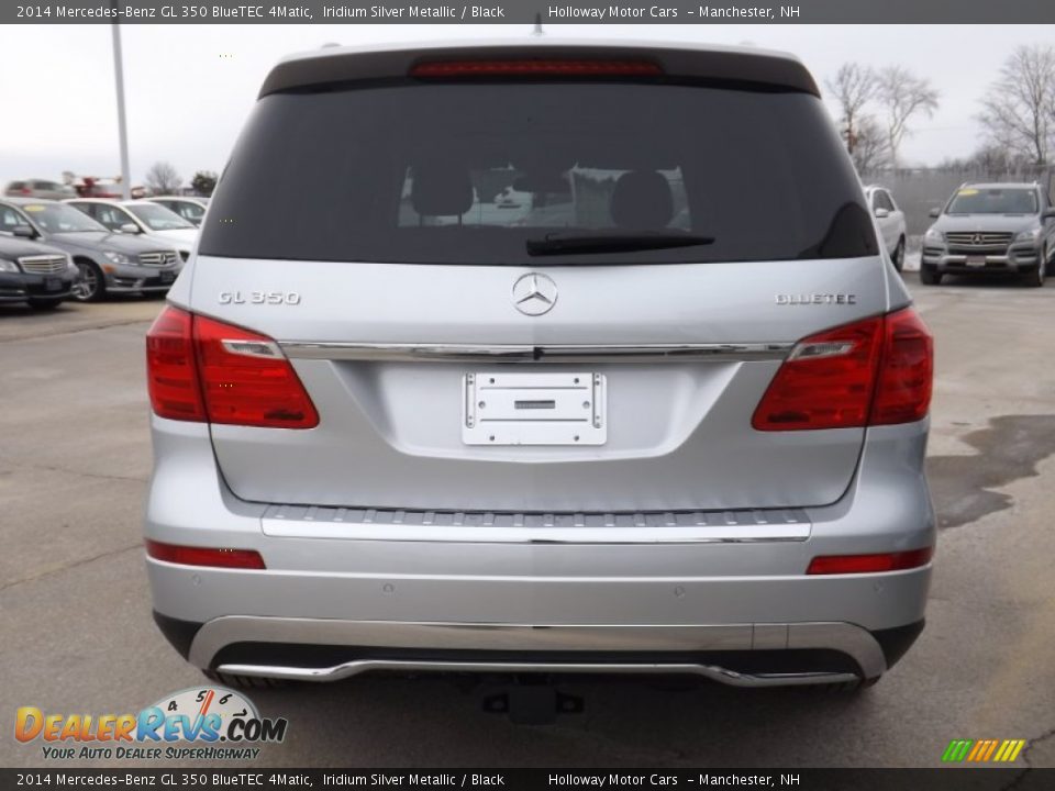 2014 Mercedes-Benz GL 350 BlueTEC 4Matic Iridium Silver Metallic / Black Photo #4