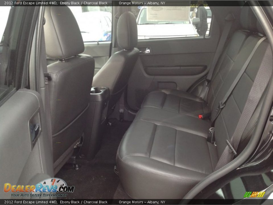2012 Ford Escape Limited 4WD Ebony Black / Charcoal Black Photo #20