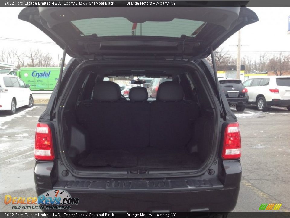 2012 Ford Escape Limited 4WD Ebony Black / Charcoal Black Photo #23