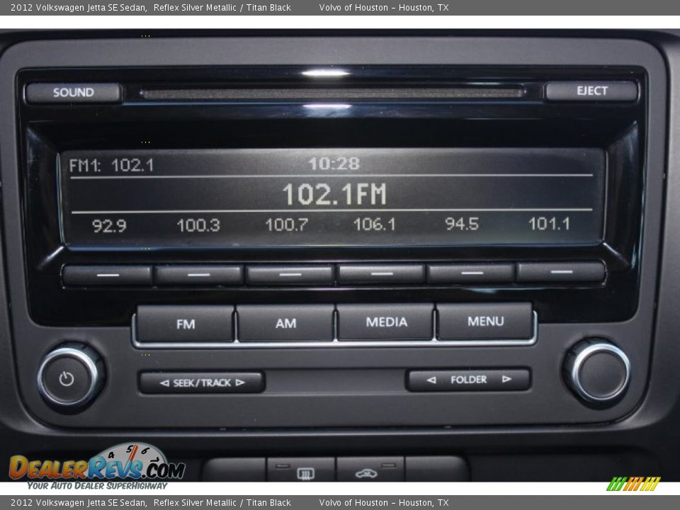 2012 Volkswagen Jetta SE Sedan Reflex Silver Metallic / Titan Black Photo #18