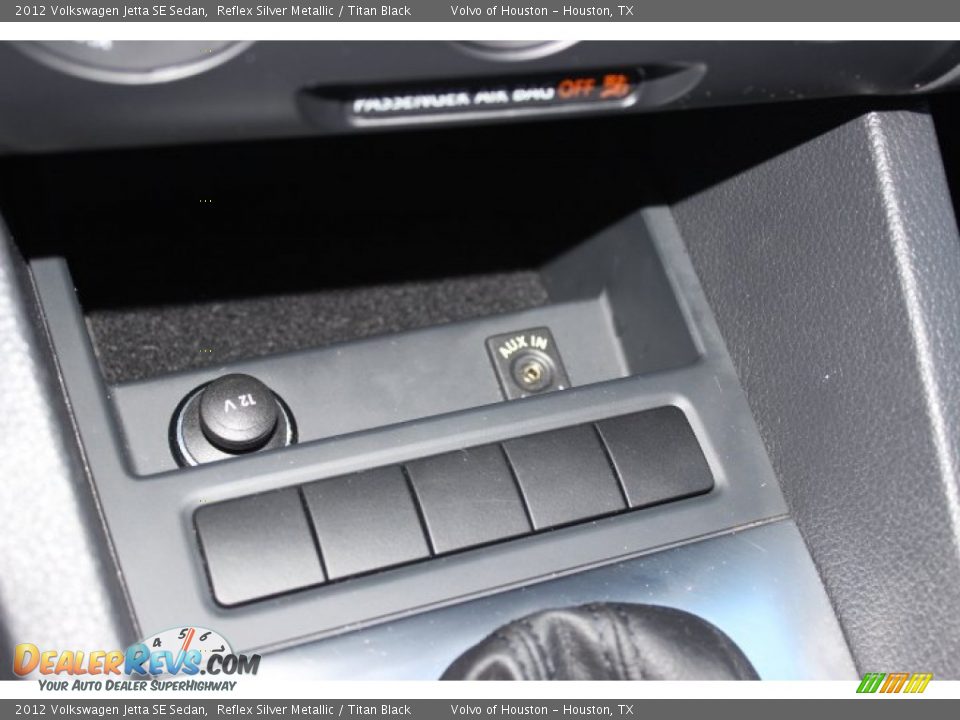 2012 Volkswagen Jetta SE Sedan Reflex Silver Metallic / Titan Black Photo #20