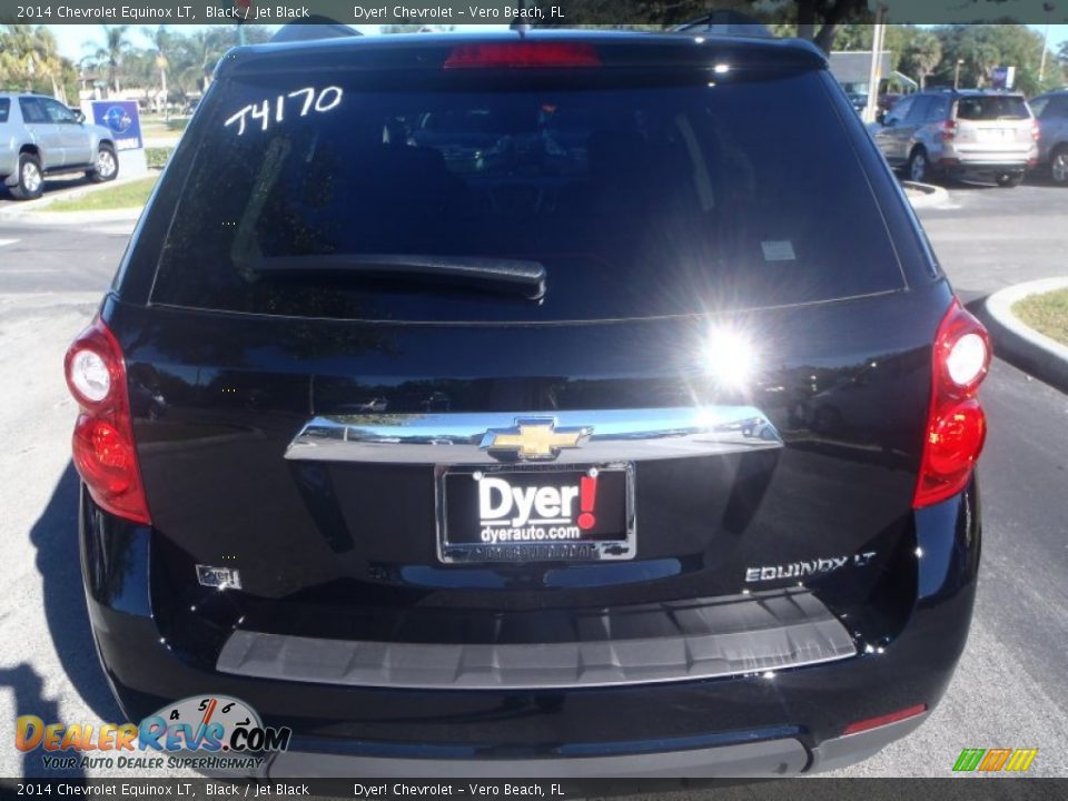 2014 Chevrolet Equinox LT Black / Jet Black Photo #4