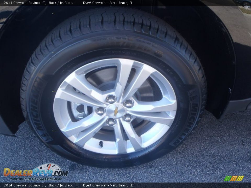 2014 Chevrolet Equinox LT Black / Jet Black Photo #8
