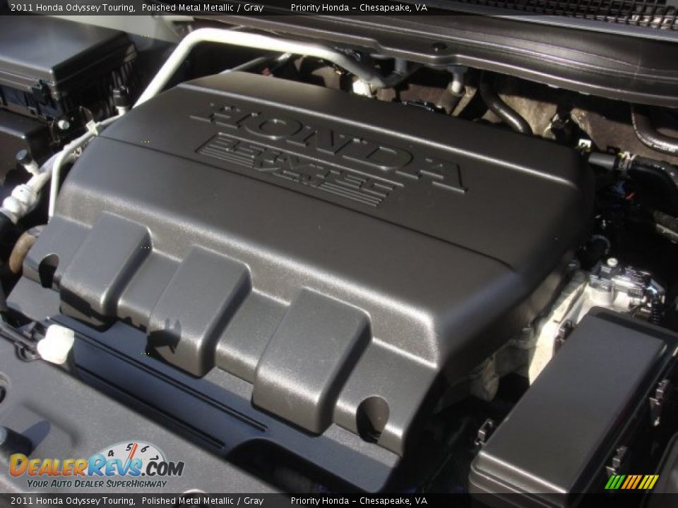 2011 Honda Odyssey Touring Polished Metal Metallic / Gray Photo #30