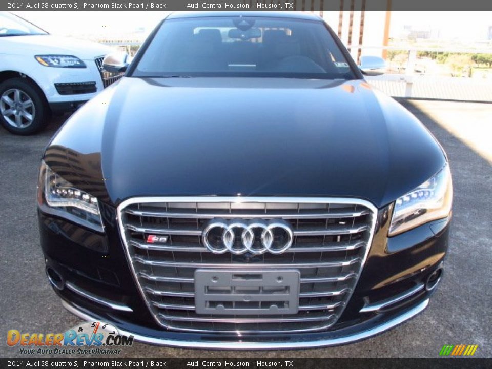 Phantom Black Pearl 2014 Audi S8 quattro S Photo #6