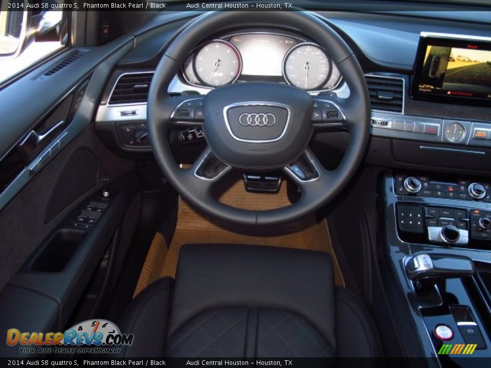 2014 Audi S8 quattro S Steering Wheel Photo #16