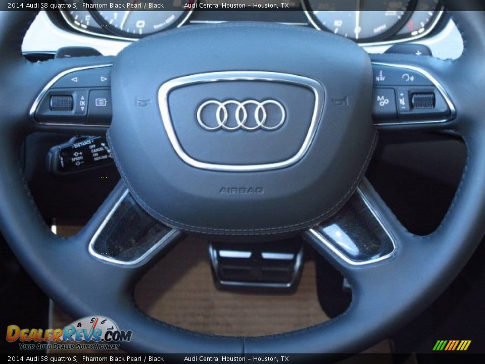 2014 Audi S8 quattro S Steering Wheel Photo #22