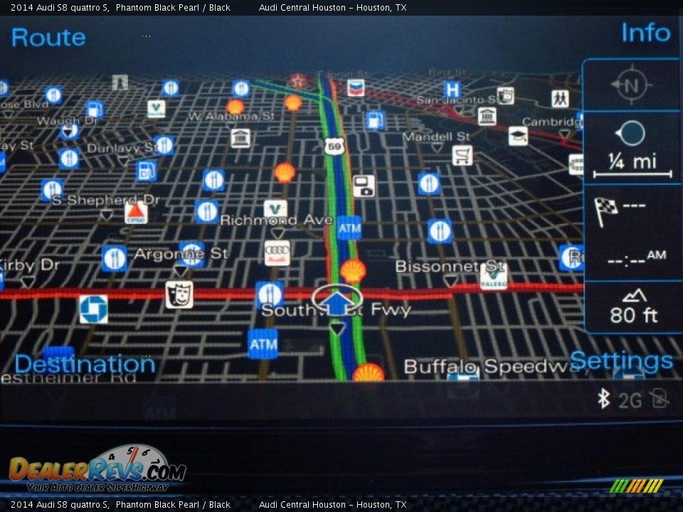 Navigation of 2014 Audi S8 quattro S Photo #29