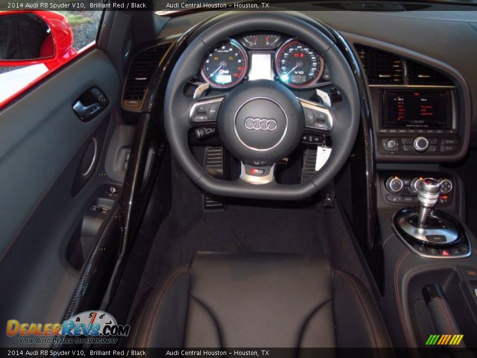 2014 Audi R8 Spyder V10 Steering Wheel Photo #10