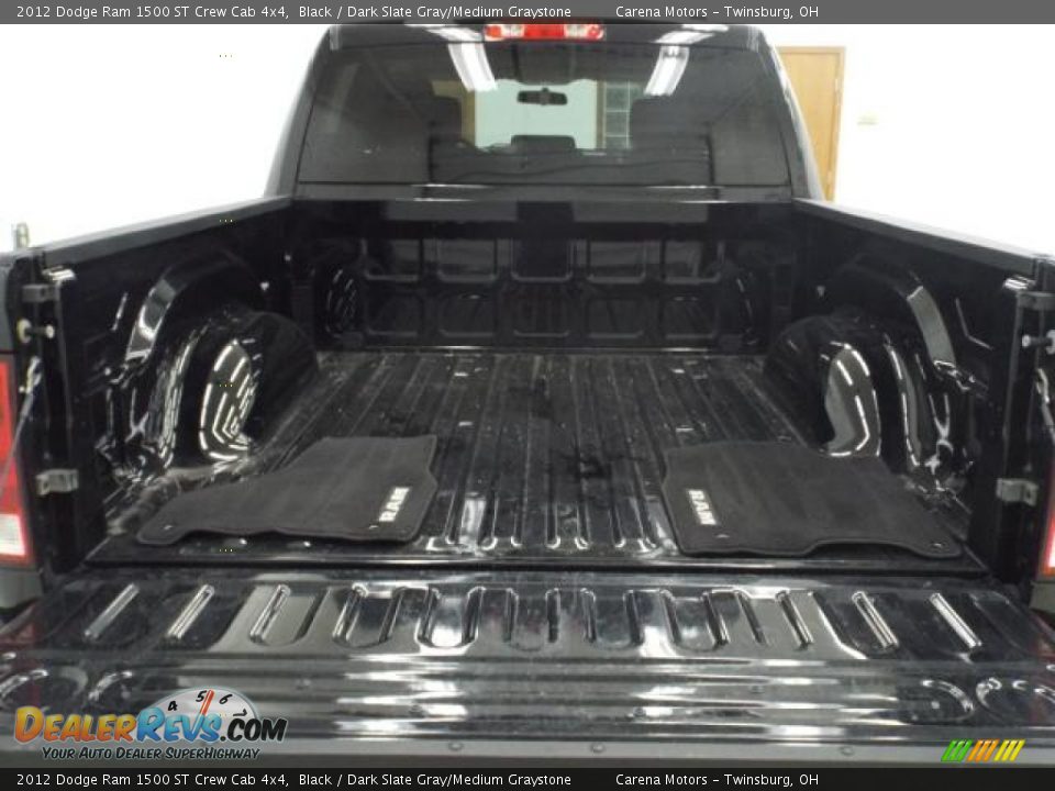 2012 Dodge Ram 1500 ST Crew Cab 4x4 Black / Dark Slate Gray/Medium Graystone Photo #8