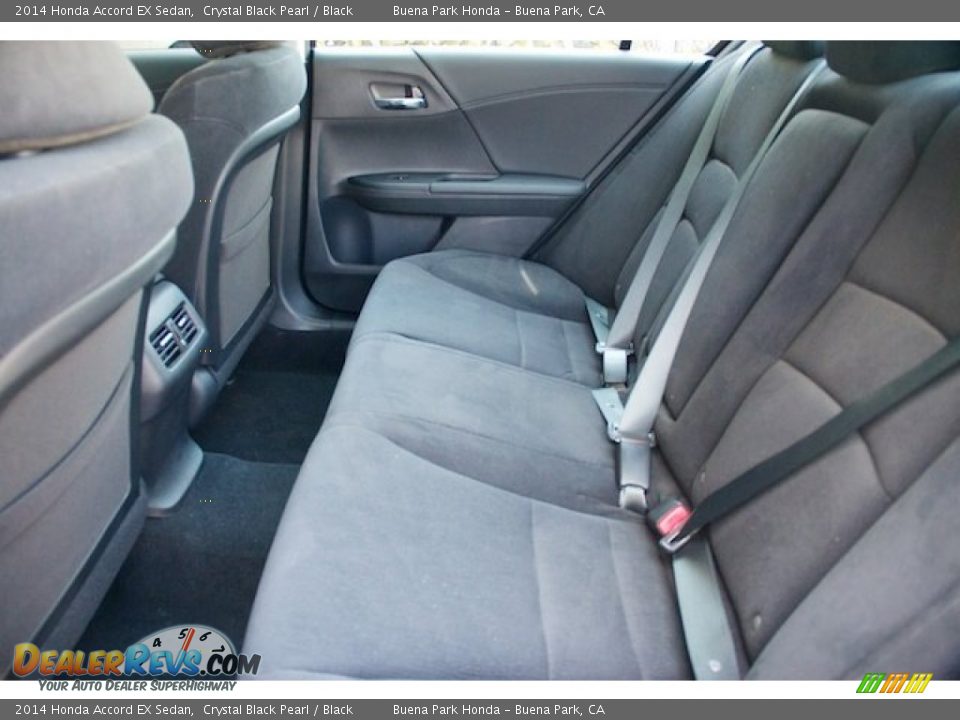 2014 Honda Accord EX Sedan Crystal Black Pearl / Black Photo #12