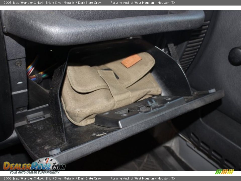 2005 Jeep Wrangler X 4x4 Bright Silver Metallic / Dark Slate Gray Photo #13