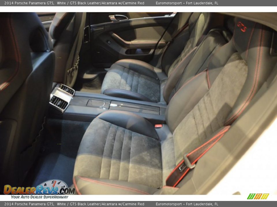 Rear Seat of 2014 Porsche Panamera GTS Photo #46