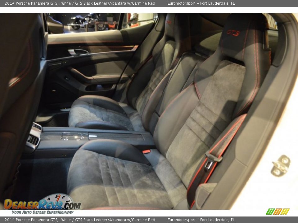 Rear Seat of 2014 Porsche Panamera GTS Photo #47