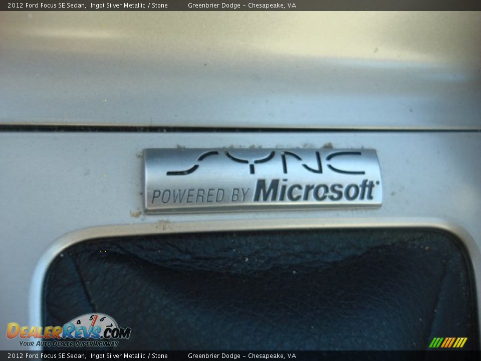 2012 Ford Focus SE Sedan Ingot Silver Metallic / Stone Photo #6
