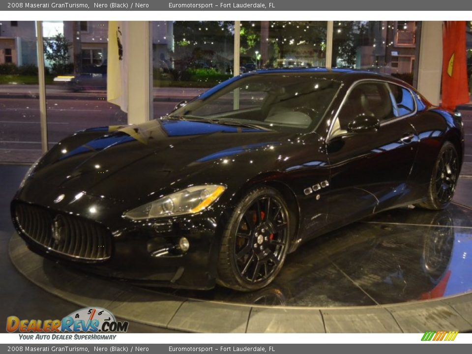 2008 Maserati GranTurismo Nero (Black) / Nero Photo #10