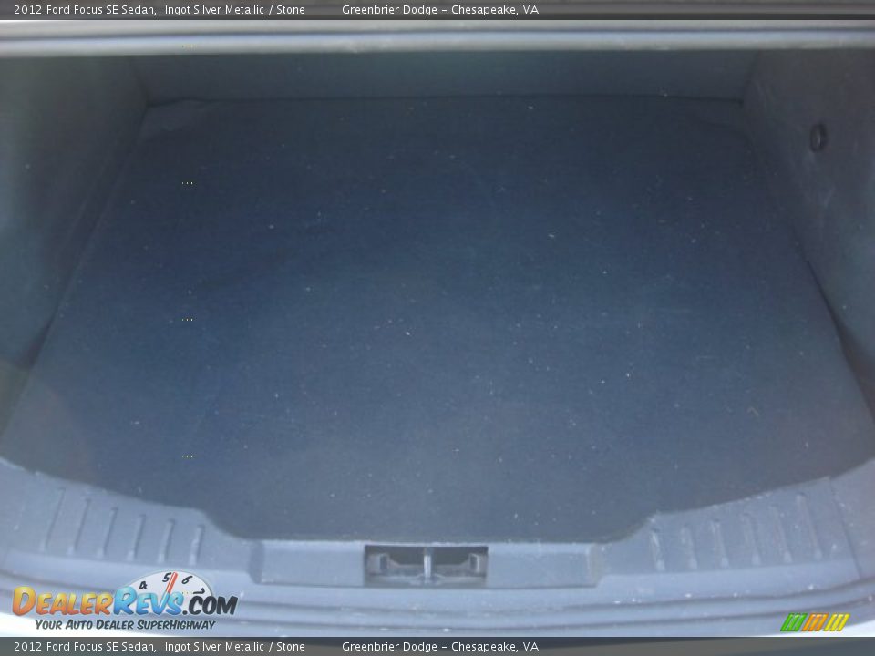 2012 Ford Focus SE Sedan Ingot Silver Metallic / Stone Photo #22