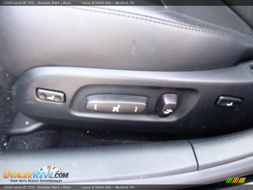 2009 Lexus ES 350 Obsidian Black / Black Photo #14