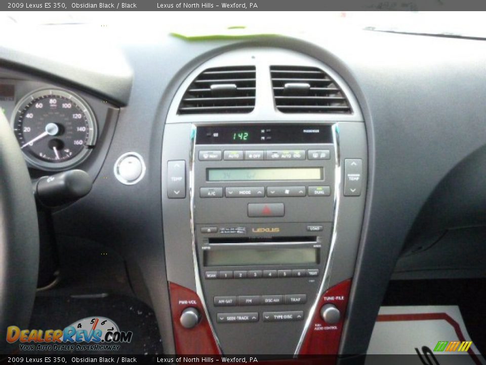 2009 Lexus ES 350 Obsidian Black / Black Photo #15