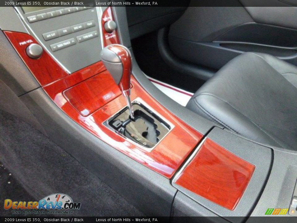 2009 Lexus ES 350 Obsidian Black / Black Photo #16