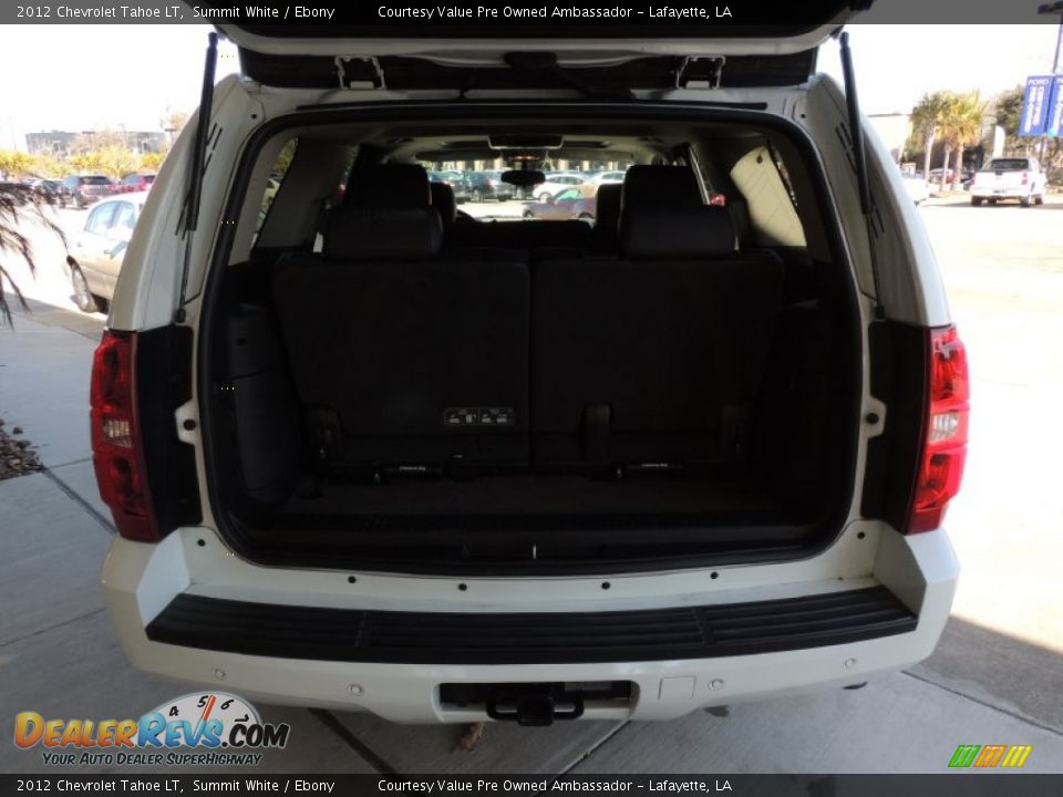 2012 Chevrolet Tahoe LT Summit White / Ebony Photo #4