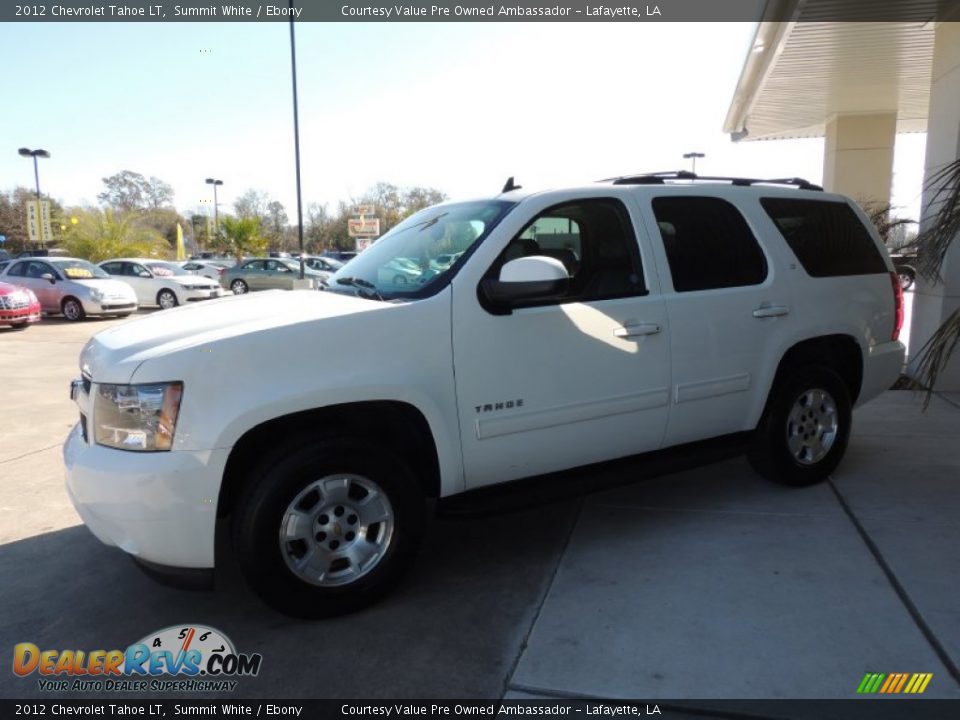2012 Chevrolet Tahoe LT Summit White / Ebony Photo #5
