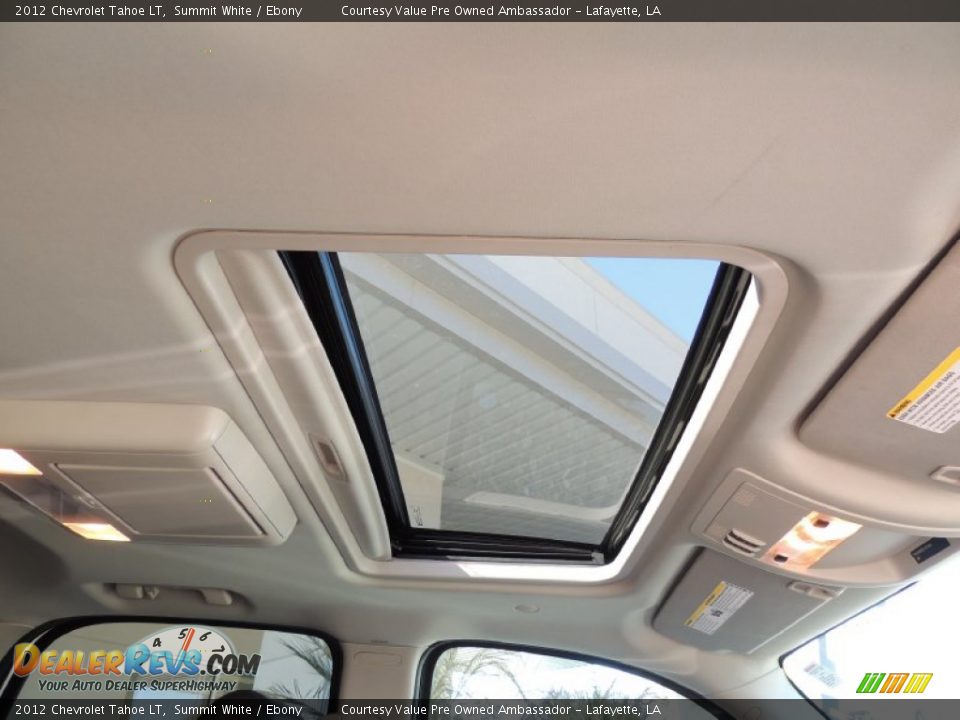 2012 Chevrolet Tahoe LT Summit White / Ebony Photo #7