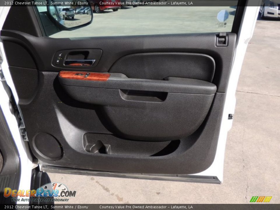2012 Chevrolet Tahoe LT Summit White / Ebony Photo #8