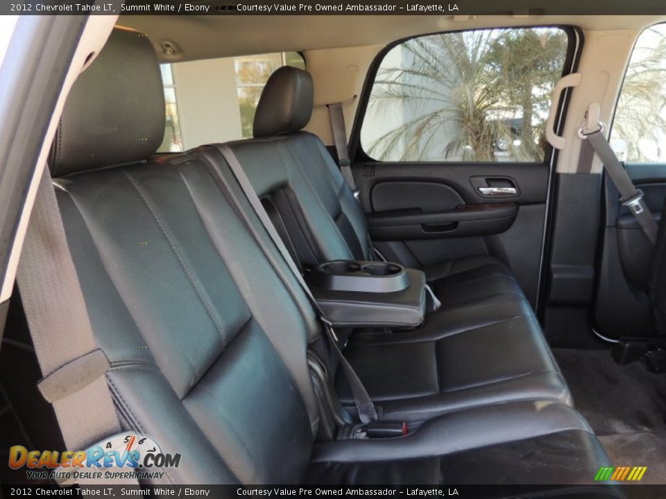 2012 Chevrolet Tahoe LT Summit White / Ebony Photo #9